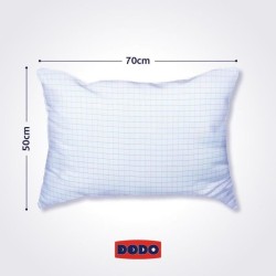 Oreiller médium DODO 50x70 cm - Protection anti punaise, anti acarien - 550 g...
