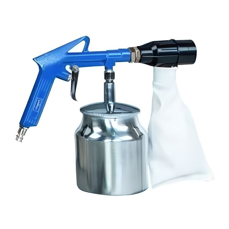 Pistolet de sablage pneumatique - SCHEPPACH - 113L/min - Embout caoutchouté e...