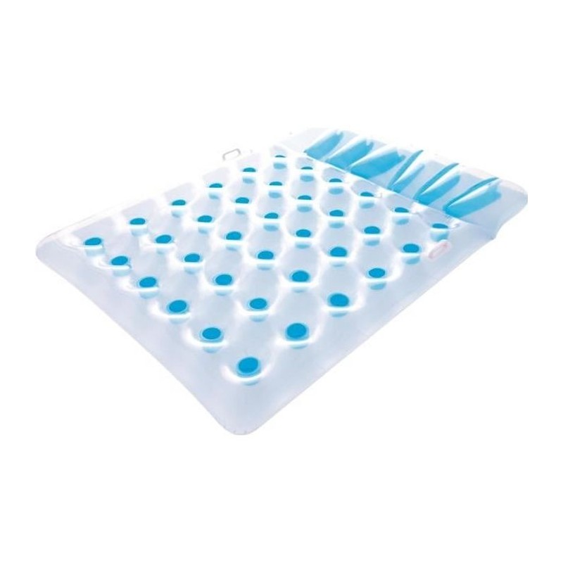 Matelas gonflable de piscine double - BESTWAY - Bleu