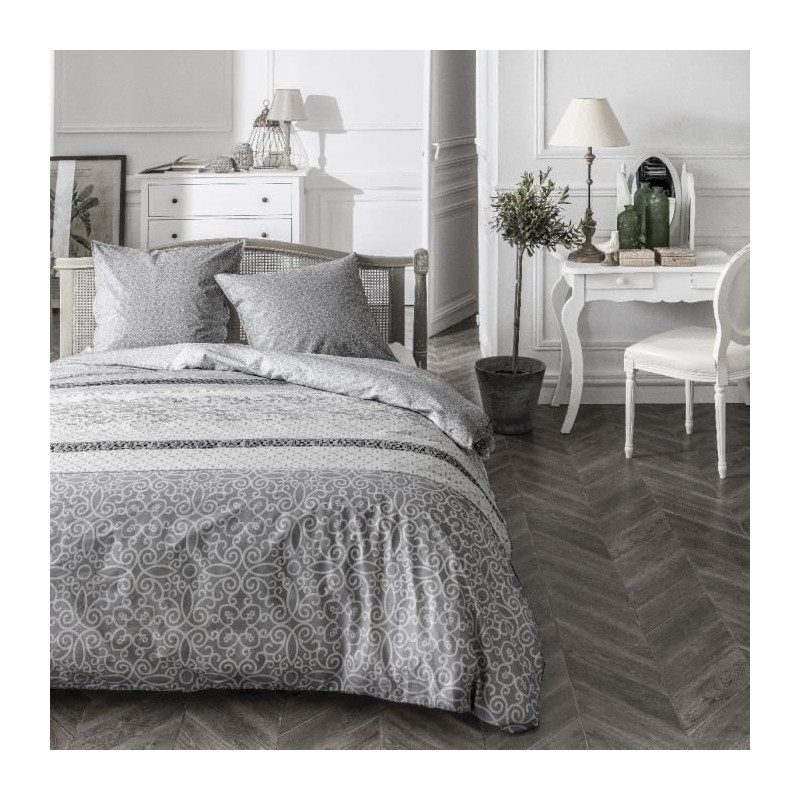 Parure de lit - TODAY - Sunshine - 2 personnes - 260x240cm - Coton