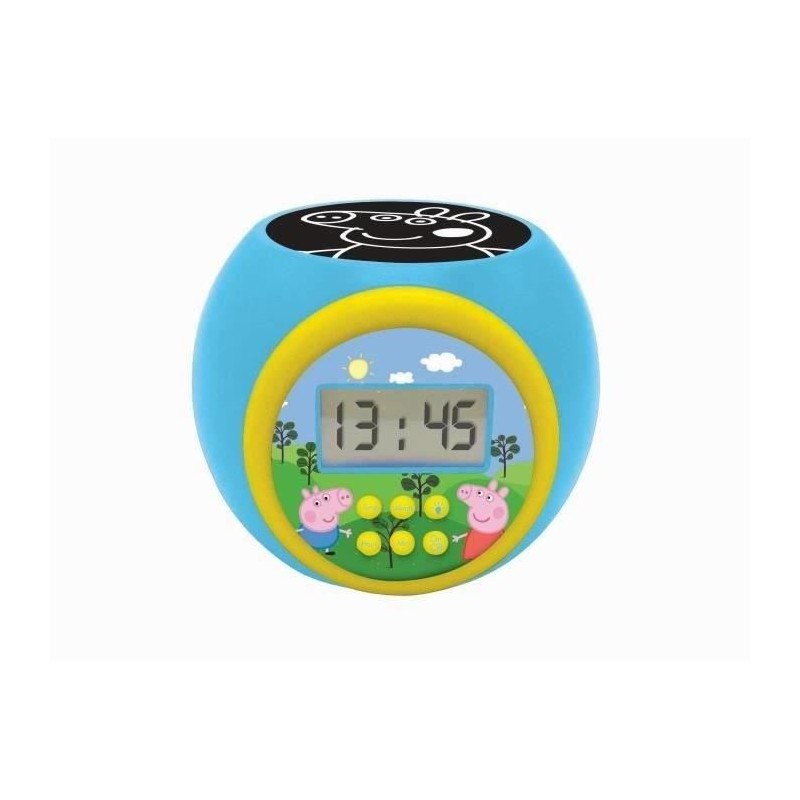 Réveil projecteur Peppa Pig avec minuteur