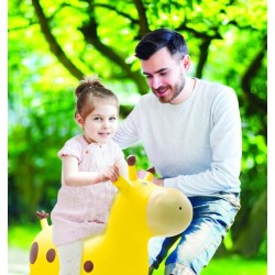 Girafe sauteuse gonflable - Lexibook - 45 cm H - Pompe manuelle incluse - Dés...