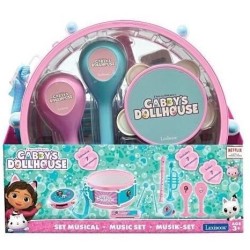 Lexibook - Set Musical Gabby et la Maison Magique - 7 instruments - Rangement...