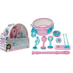 Lexibook - Set Musical Gabby et la Maison Magique - 7 instruments - Rangement...