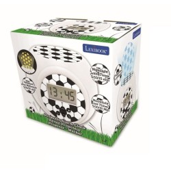 Réveil projecteur édition Football LEXIBOOK - Design 100% foot avec projectio...