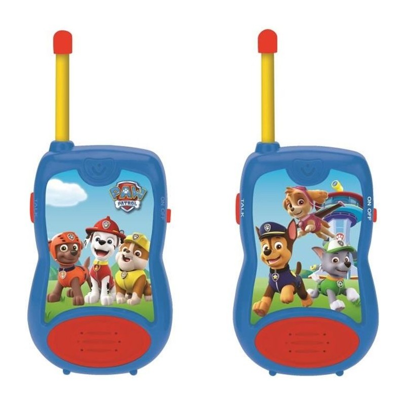 Talkies-Walkies Pat' Patrouille portée 100m - LEXIBOOK