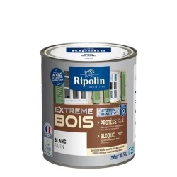 RIPOLIN Peinture Bois Satin Haute Protection 10 ans qui Protege et Magnifie v...