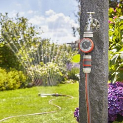 Minuterie d'arrosage GARDENA - Systeme Micro-Drip - Résistant a la météo - Fo...