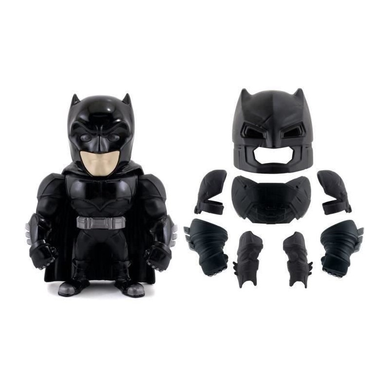 JADA - Figurine en métal Batman + armure a créer et customsier - 15cm