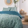 Parure de lit 220 x 240cm - TODAY - Sunshine - 100% Coton - Bleu - Autres motifs