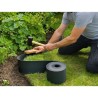 Bordure de jardin en PE noir - Nature - Bordure de jardin - 7,5cm x 10m - Épa...