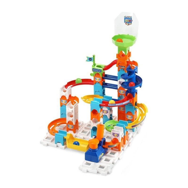 Circuit a billes VTECH Marble Rush - Adventure Set S100 - 61 pieces