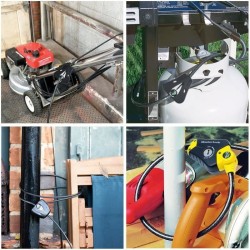 Antivol - MASTER LOCK - Python 8433EURD - Longueur ajustable de 30 cm a 1,8 m...