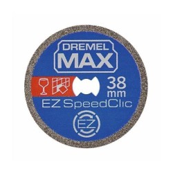 Disque Diamant Haute longévité EZ SpeedClic Dremel Max S545 - ø38mm materiaux...