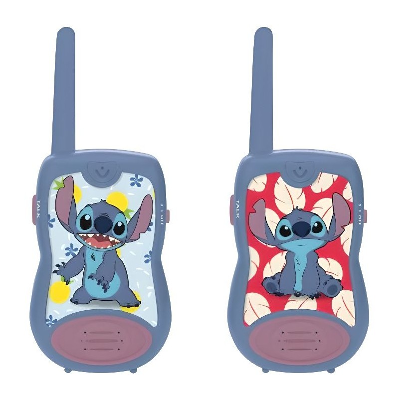 Talkies-Walkies Disney Stitch - LEXIBOOK - Portée 200m - Bleu