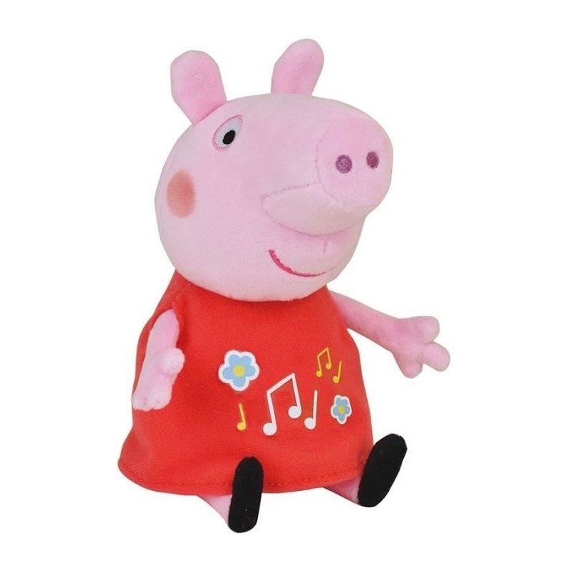 PEPPA PIG Peluche musicale ± 20 cm