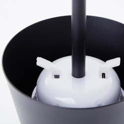 Lampe de table d'extérieur - BRILLIANT - PICCO - LED et solaire - Métal et pl...