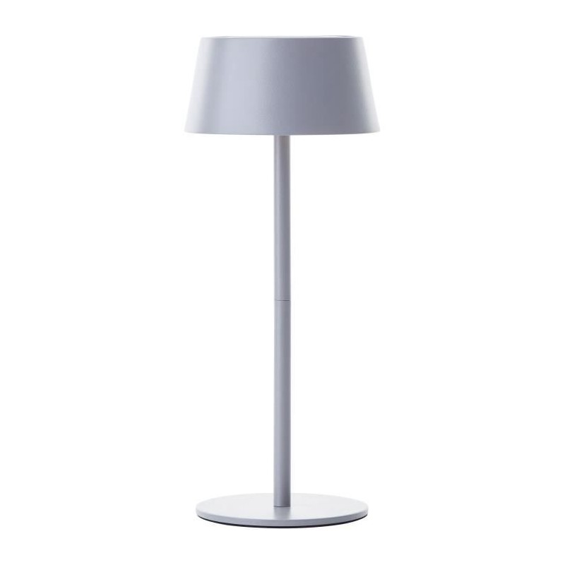 Lampe de table d'extérieur - BRILLIANT - PICCO - LED et solaire - Métal et pl...