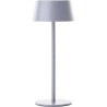 Lampe de table d'extérieur - BRILLIANT - PICCO - LED et solaire - Métal et pl...