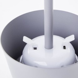 Lampe de table d'extérieur - BRILLIANT - PICCO - LED et solaire - Métal et pl...