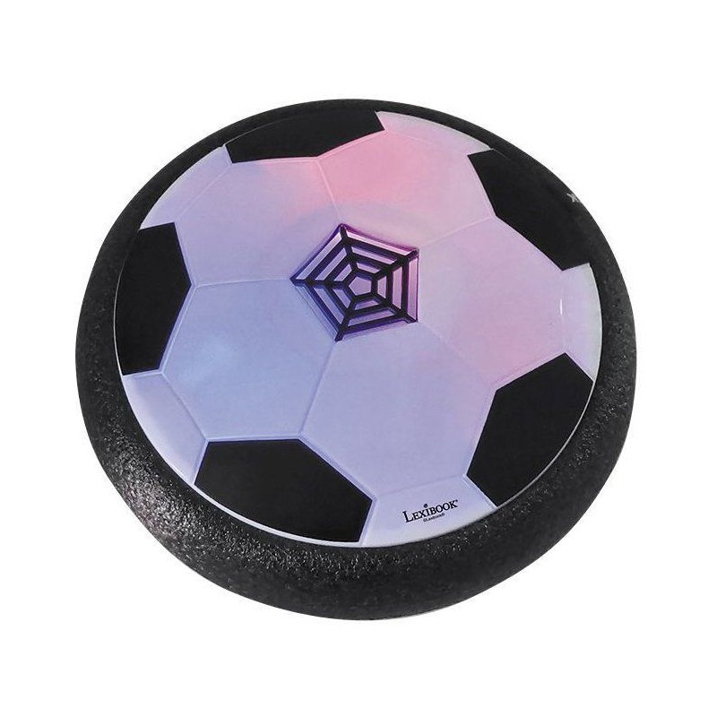 Disque de foot aéroglisseur en mousse lumineux avec cages de buts et ballon -...