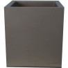 Bac a fleurs - RIVIERA - Granit - 29,5x29,5x33,5 cm - Gris