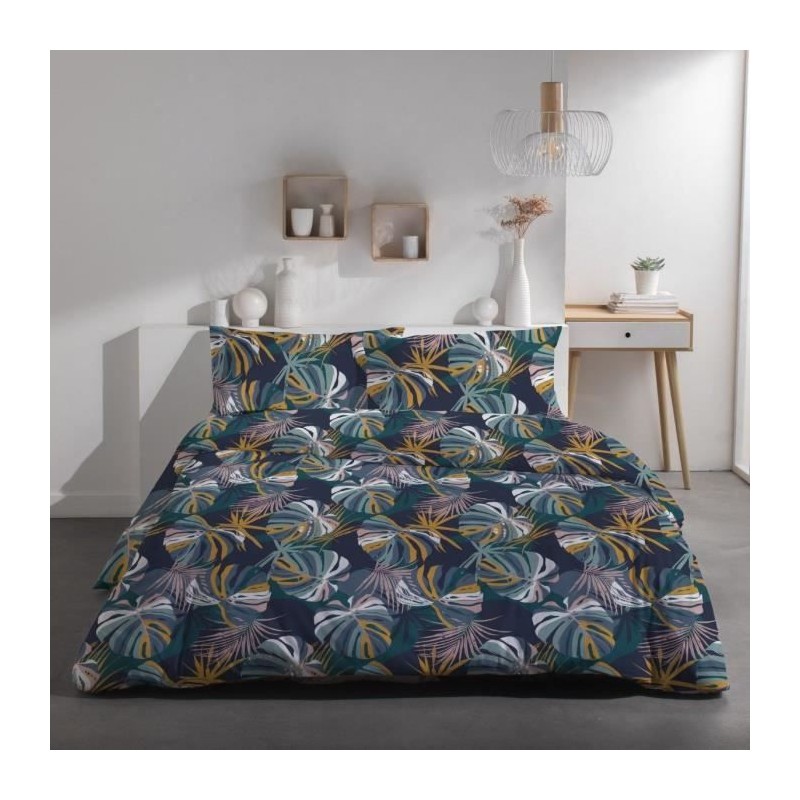 Parure de lit 2 personnes - TODAY - Sunshine 15.35 - 240 x 260 cm - 100% Coto...