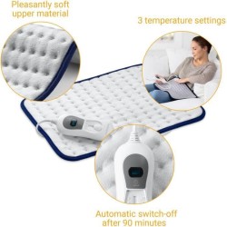 Plaid chauffant MEDISANA HP 405 - 3 réglages de température - Arret automatiq...