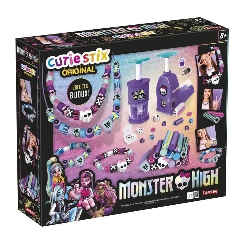 Jeu de création bijoux - LANSAY - 33134 - Cutie Stix Original - Monster High
