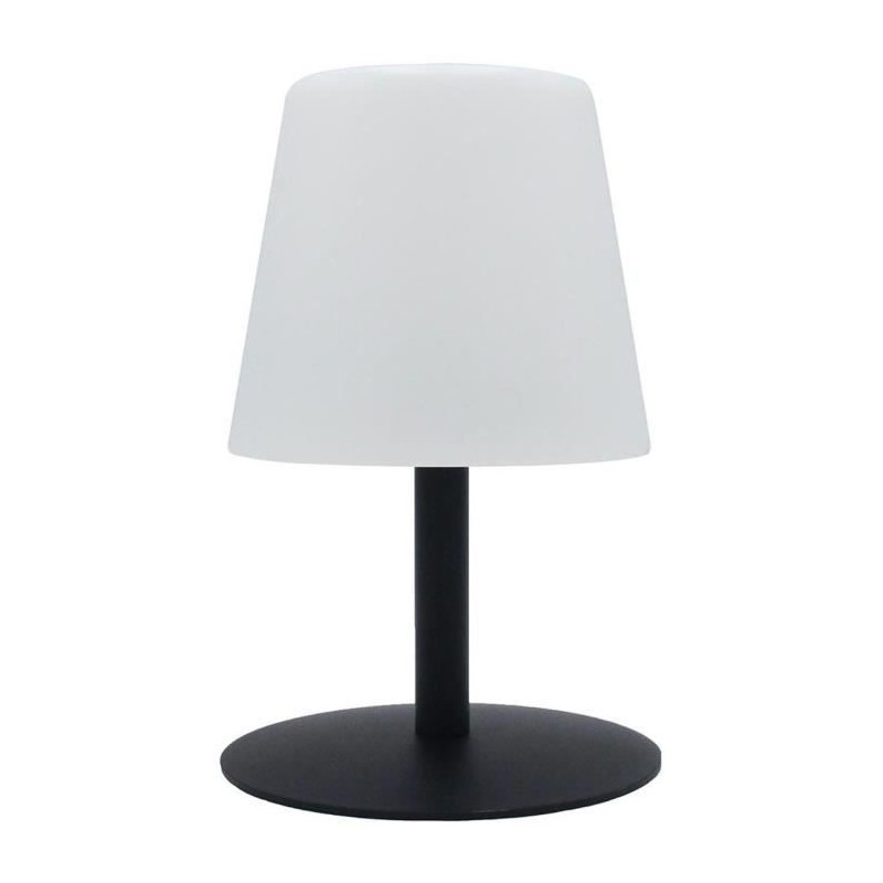 Lampe de table sans fil - LUMISKY - STANDY MINI Dark - H25 cm - Pied en acier...