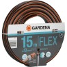 Tuyau d'arrosage Comfort FLEX - GARDENA - 15m - Ø13mm - Anti-noeud et indéfor...