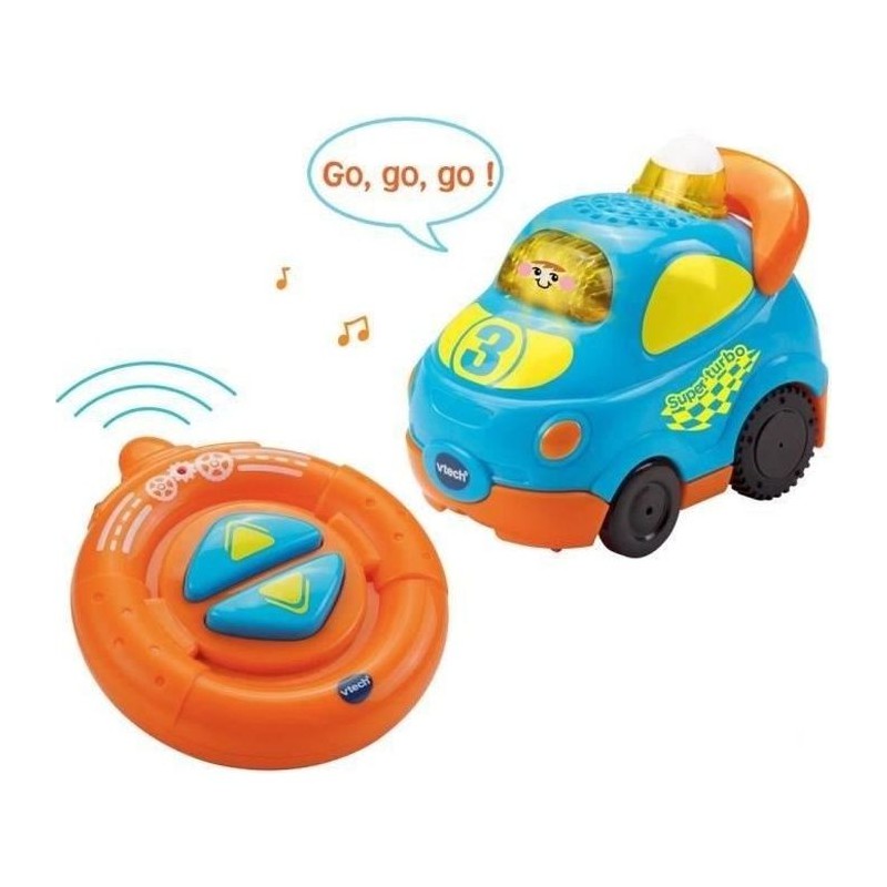 VTECH - Tut Tut Bolides - Ma Tut Tut Radiocommandée - Hugo, Super