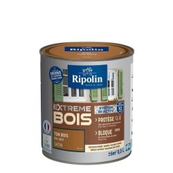 RIPOLIN Peinture Bois Satin Haute Protection 10 ans qui Protege et Magnifie v...