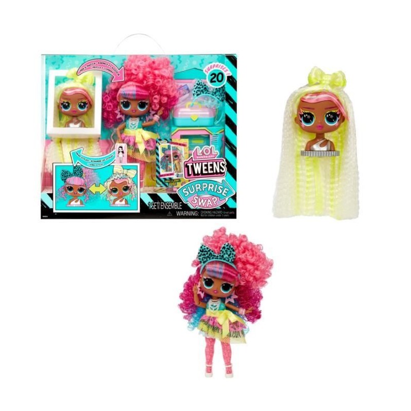 L.O.L. Surprise Tweens Surprise Swap Fashion Doll - Curls-2- Crimps