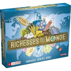 LANSAY - RICHESSES DU MONDE - Jeu de société - Version Originale - 2 a 6 joue...