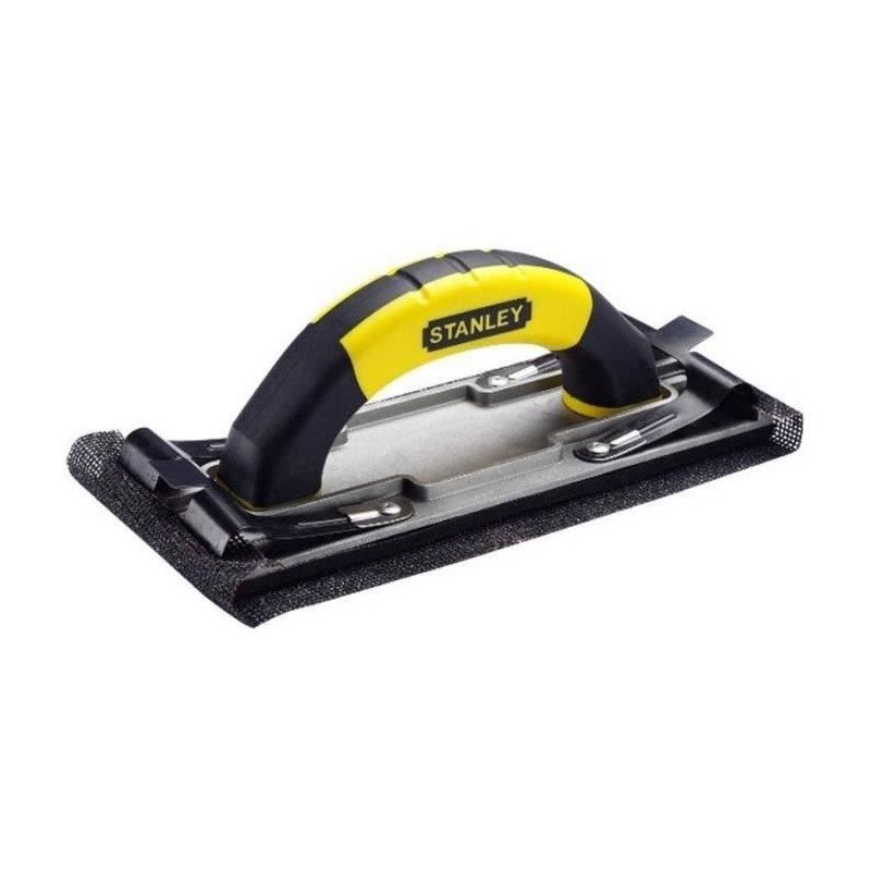 Ponceuse manuelle a clip - STANLEY - STHT0-05927 - Corps en aluminium nervuré...