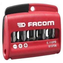 Embouts mixtes de vissage 1/4'' - FACOM - E.110PB + porte-embout