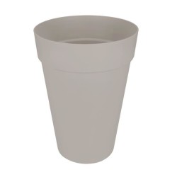 ELHO Pot de fleurs Loft Urban rond Haut - Ø 34 x H 45 cm - Extérieur - 100% r...