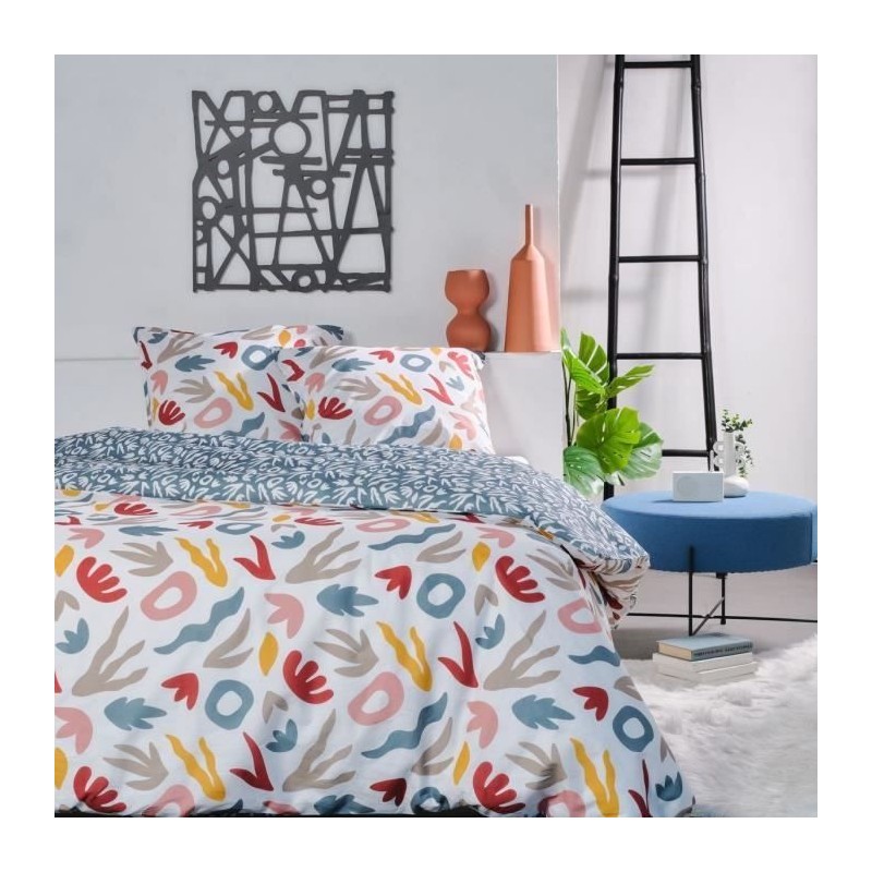Parure de lit 2 personnes - TODAY - Sunshine 13.7 - 220 x 240 cm - 100% Coton...