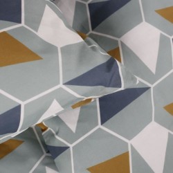 PARURE DE LIT TODAY - HOUSSE DE COUETTE 240X260 + 2 TAIES D OREILLER 63X63 - ...