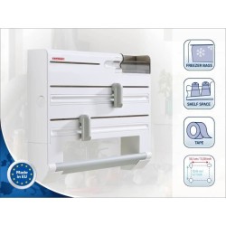 Dérouleur mural Leifheit Parat Plus ComfortLine 25723, porte-rouleau mural av...