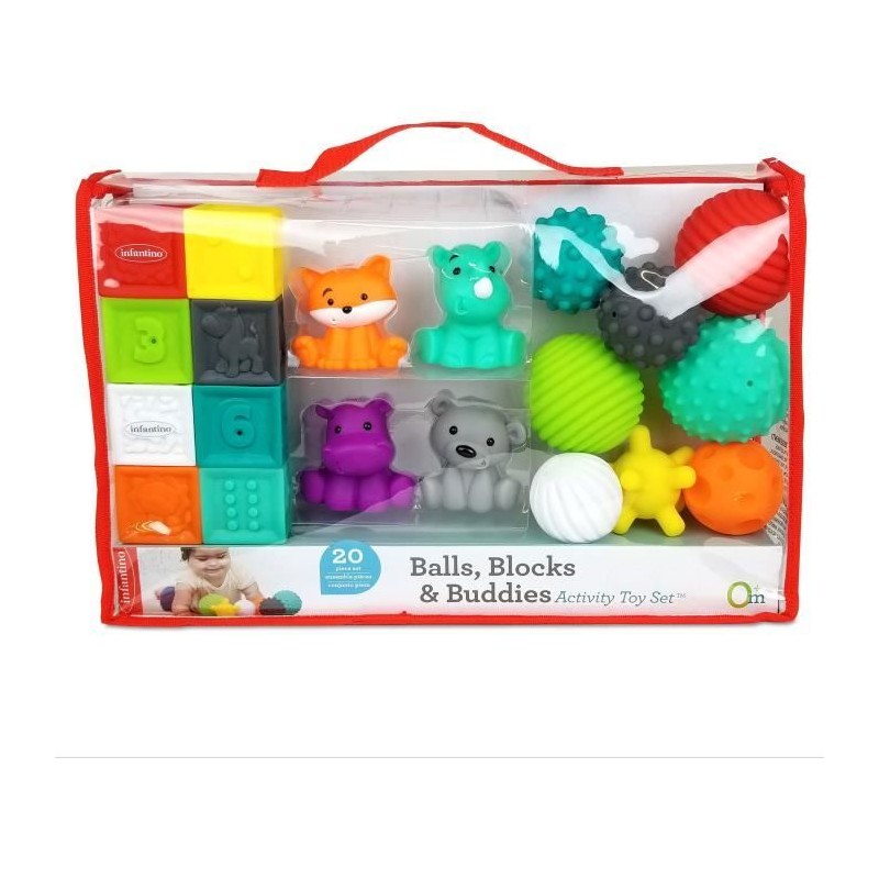 Set sensoriel INFANTINO 20 pieces