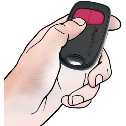 Télécommande 2 canaux - SCS SENTINEL - SimplyControl - Fuschia, portée 40m, f...