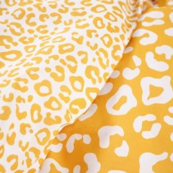 Parure de lit enfant TODAY Funny - 140x200 cm - 100% Coton - imprimé léopard