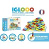 Iglooo 100 Pieces - JEUJURA - Jeu d'Adresse et de Logique avec Palets et Tapi...