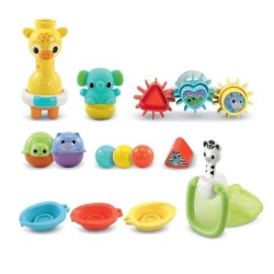 Coffret de bain multi-activité VTECH MAXI - Girafe mécanique - Pour
