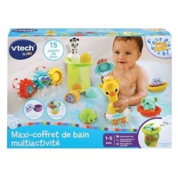 Coffret de bain multi-activité VTECH MAXI - Girafe mécanique - Pour