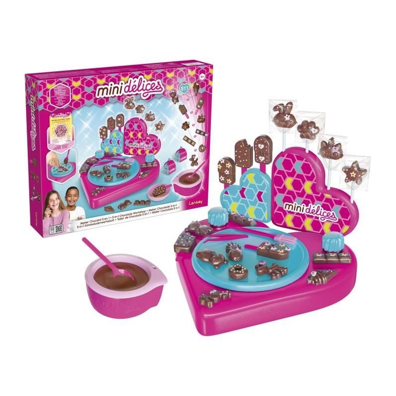 Atelier Chocolat 5 En 1 - MINI DÉLICES - LANSAY - Activités Artistiques - Cui...