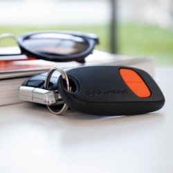 Télécommande 2 canaux - SCS SENTINEL - SimplyControl - Orange, portée 40m, fr...