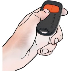 Télécommande 2 canaux - SCS SENTINEL - SimplyControl - Orange, portée 40m, fr...